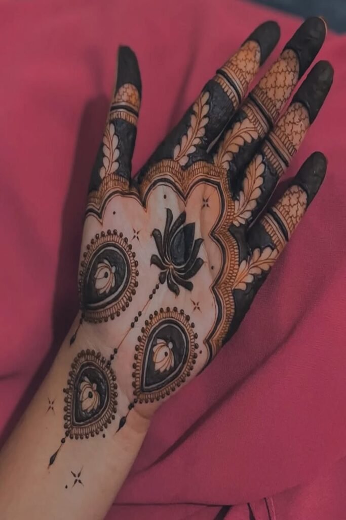 bridal mehndi design