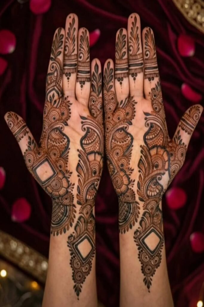 mehendi simple design