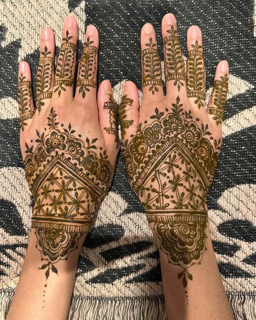 classic injection easy mehndi designs for childrens