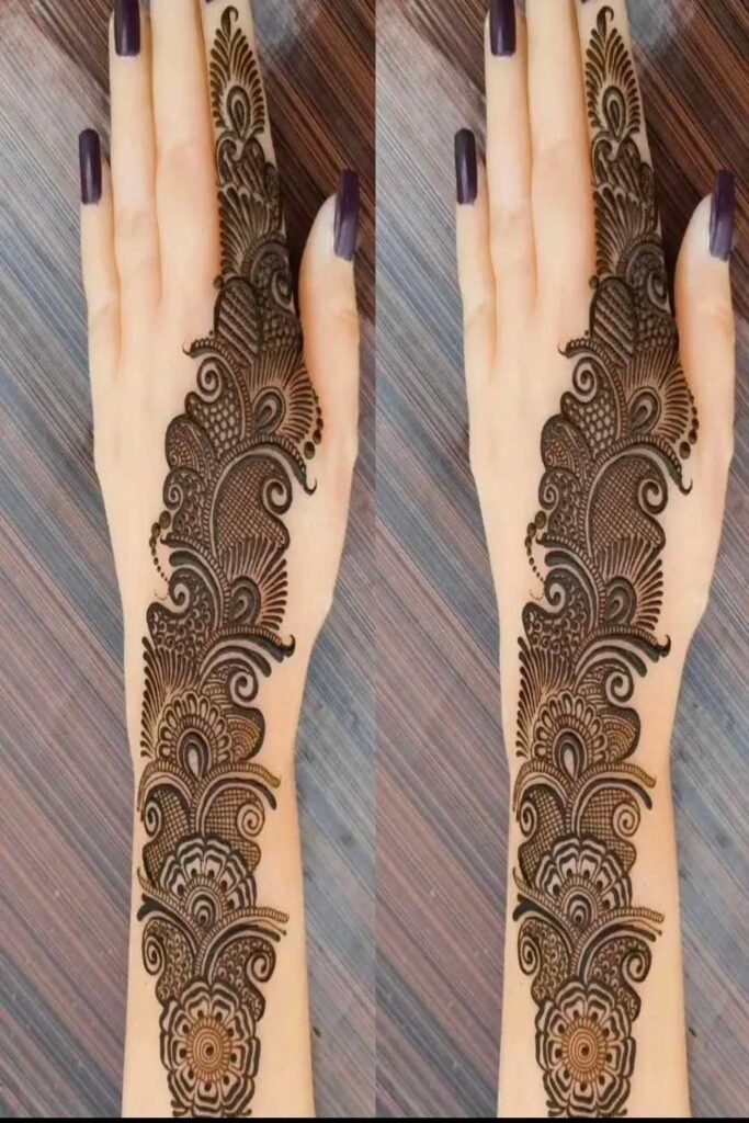 wedding mehndi design