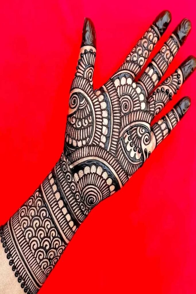 full mehndi design