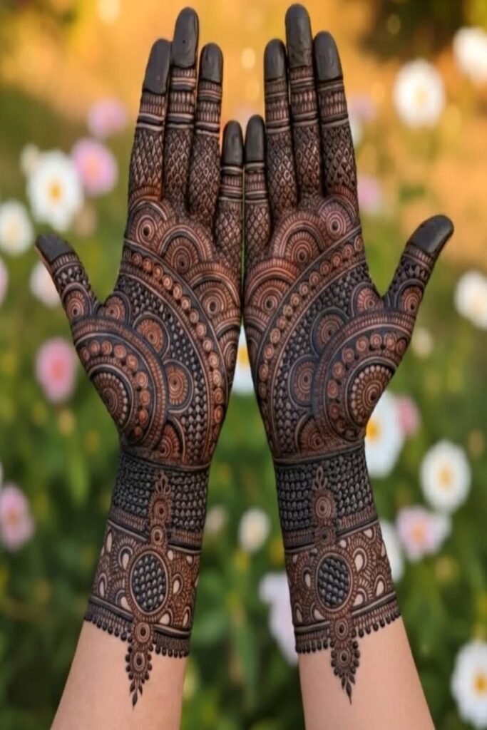 henna hand designs