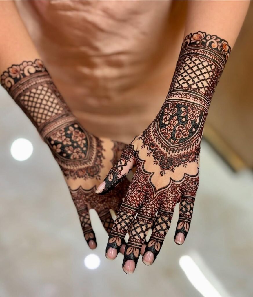 latest henna floral henna designs
