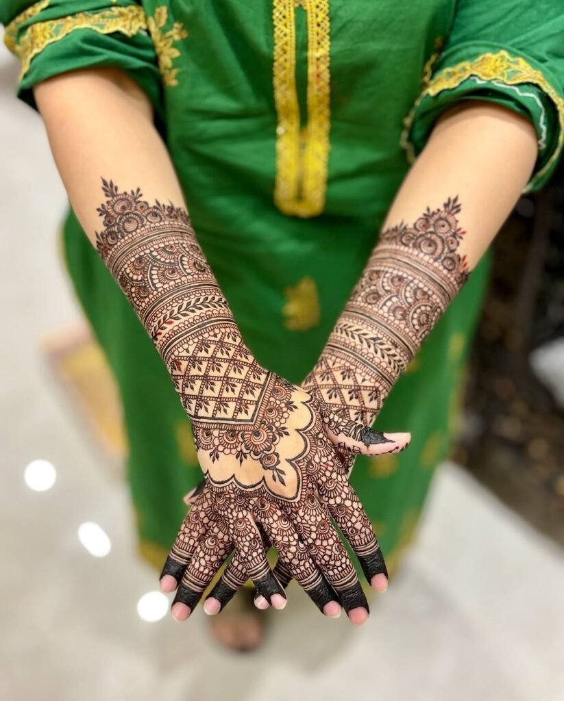 latest mehndi design simple design mehndi