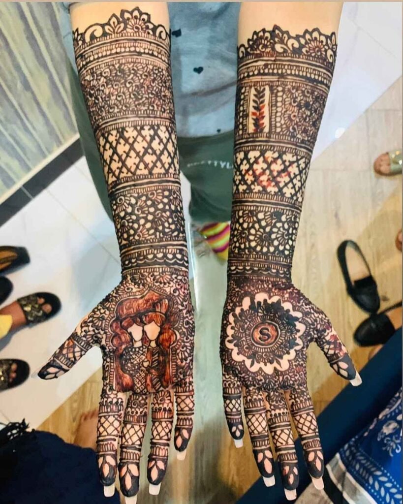 latest simple mehndi design