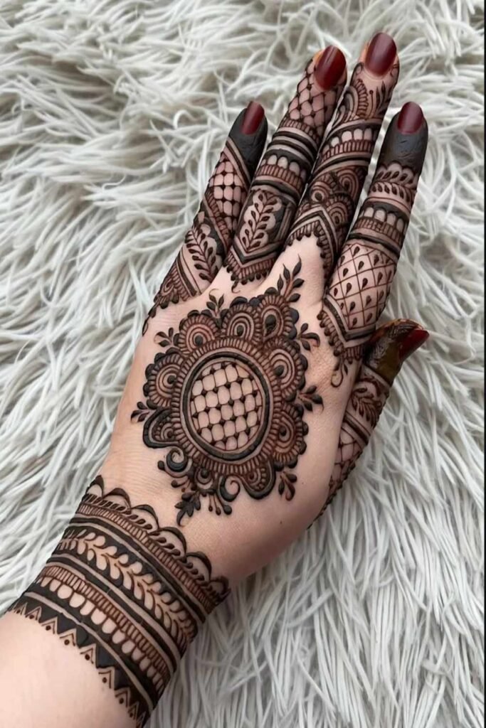 simple mehndi design