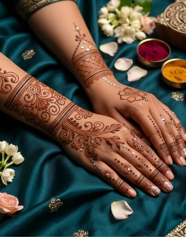 mehndi designs simple