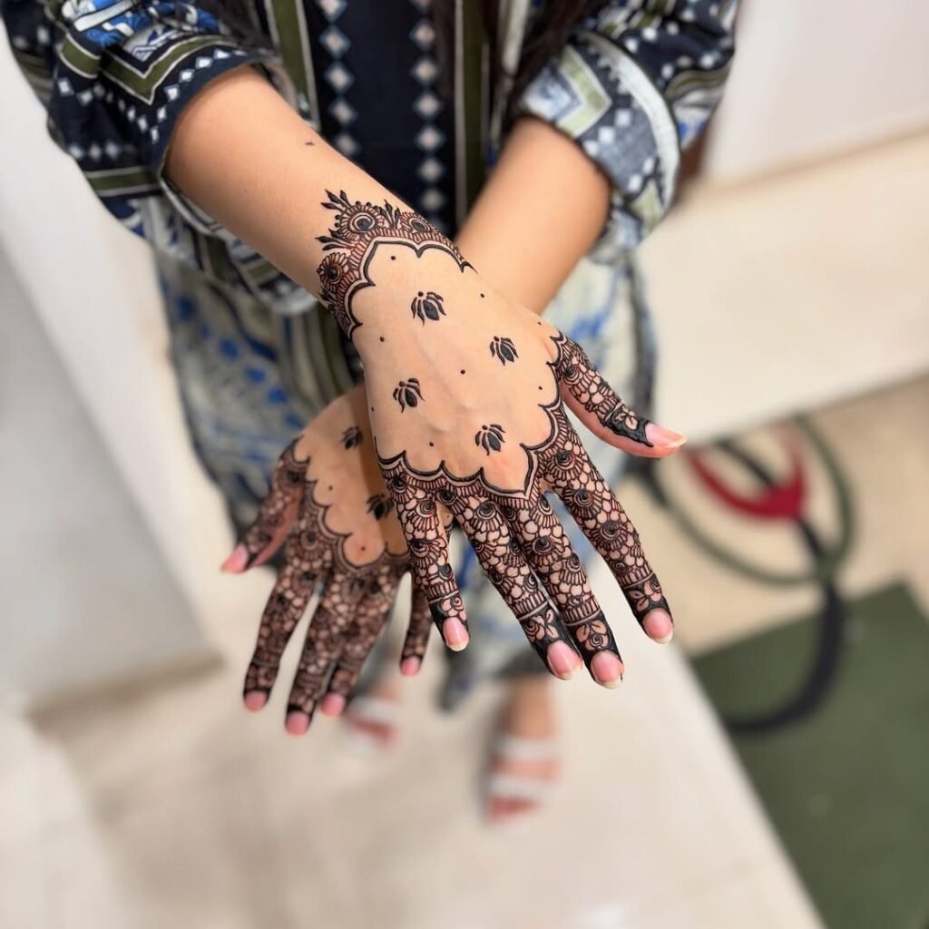 minimal beautiful henna black henna