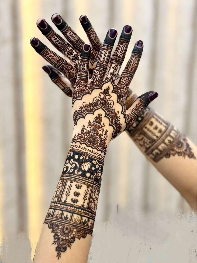 minimal easy simple mehndi designs