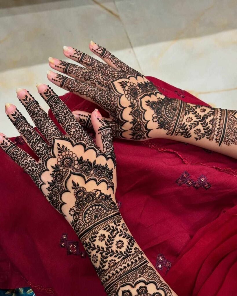 minimal injection easy mehndi designs