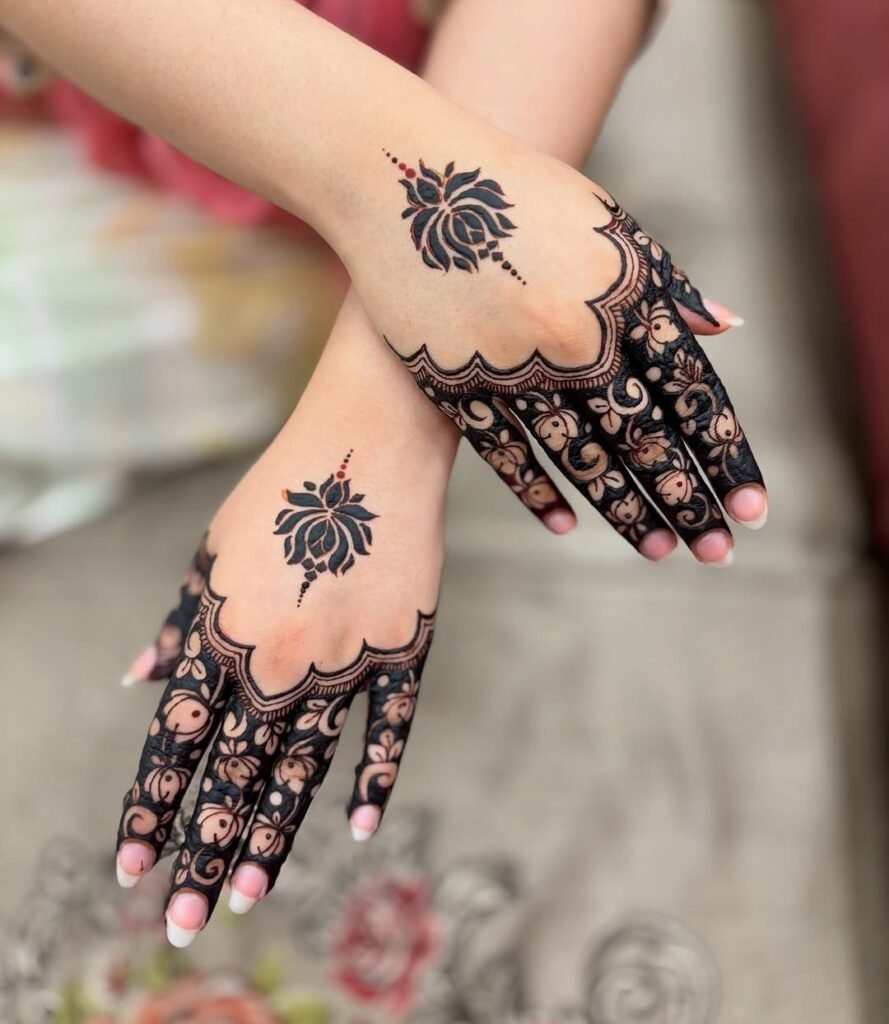 modern basic easy designs mehndi