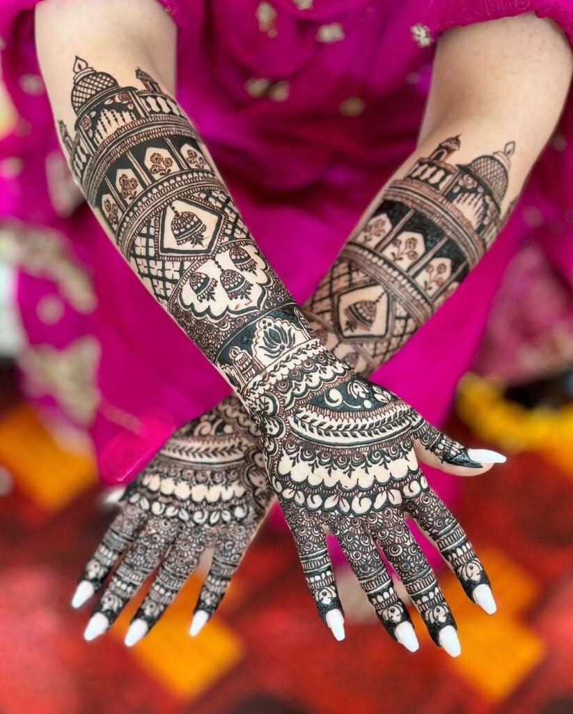 modern basic simple mehndi design