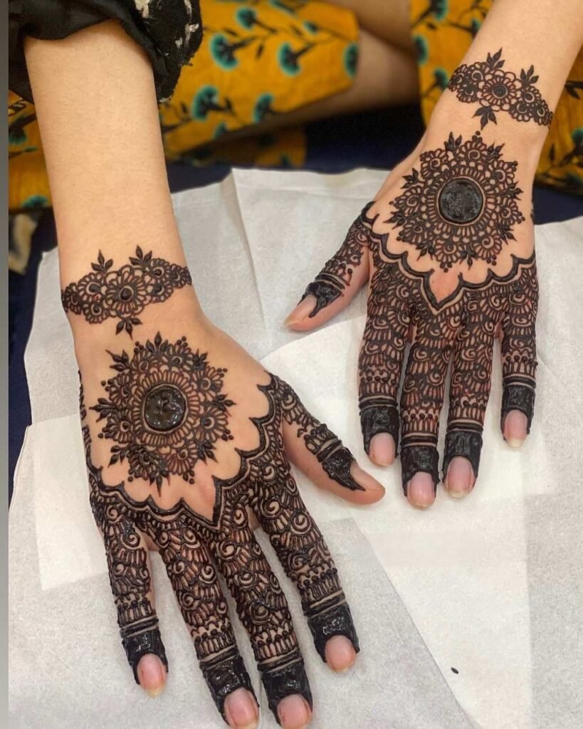 modern easy designer mehndi designs for hands