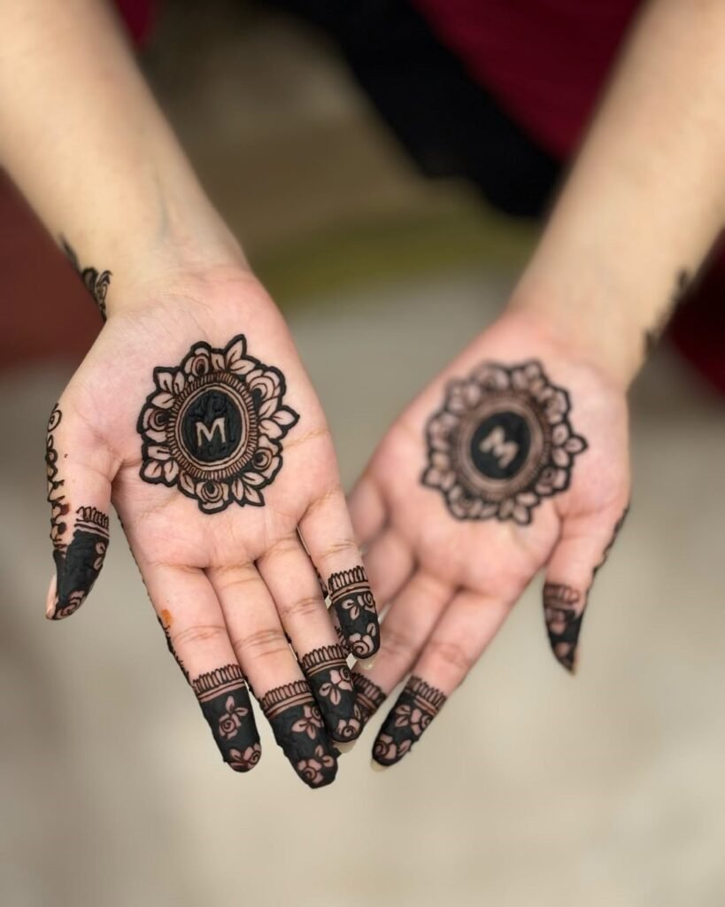 modern easy mehndi designs arabic design