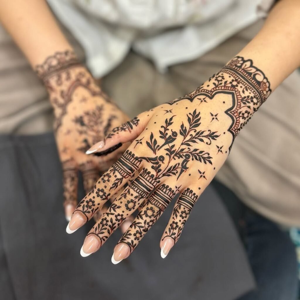 modern injection easy designs mehndi