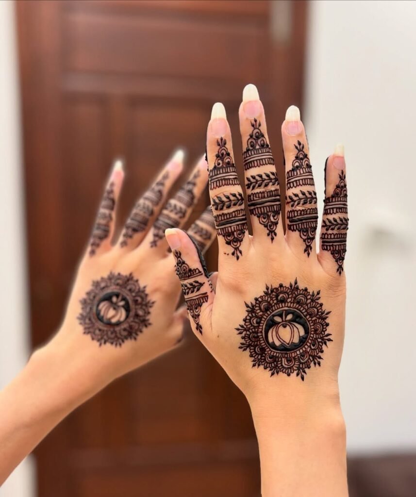 modern pakistani designer mehndi designs for hands