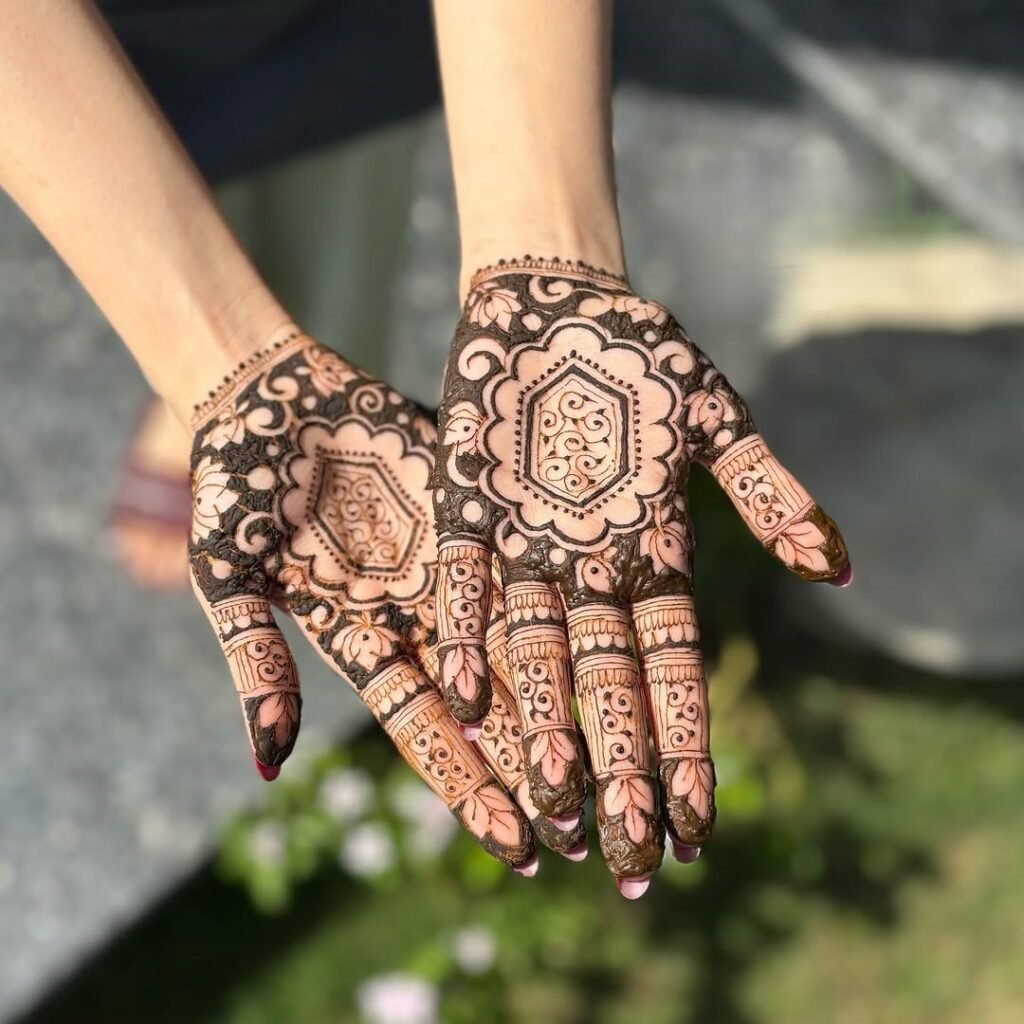 modern pakistani mehndi designs arabic design