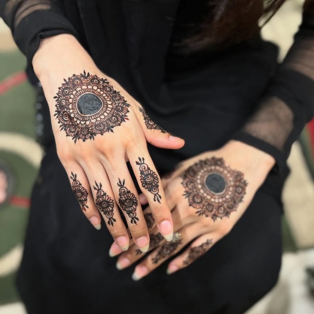 modern simple henna black henna