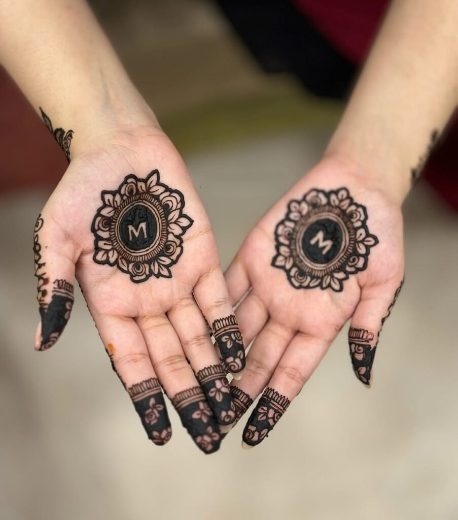 modern simple mehndi designs arabic design