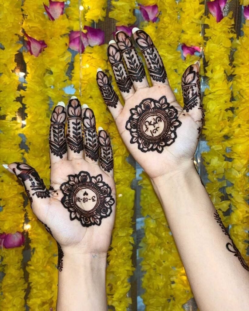stylish arabic mehndi designs arabic design