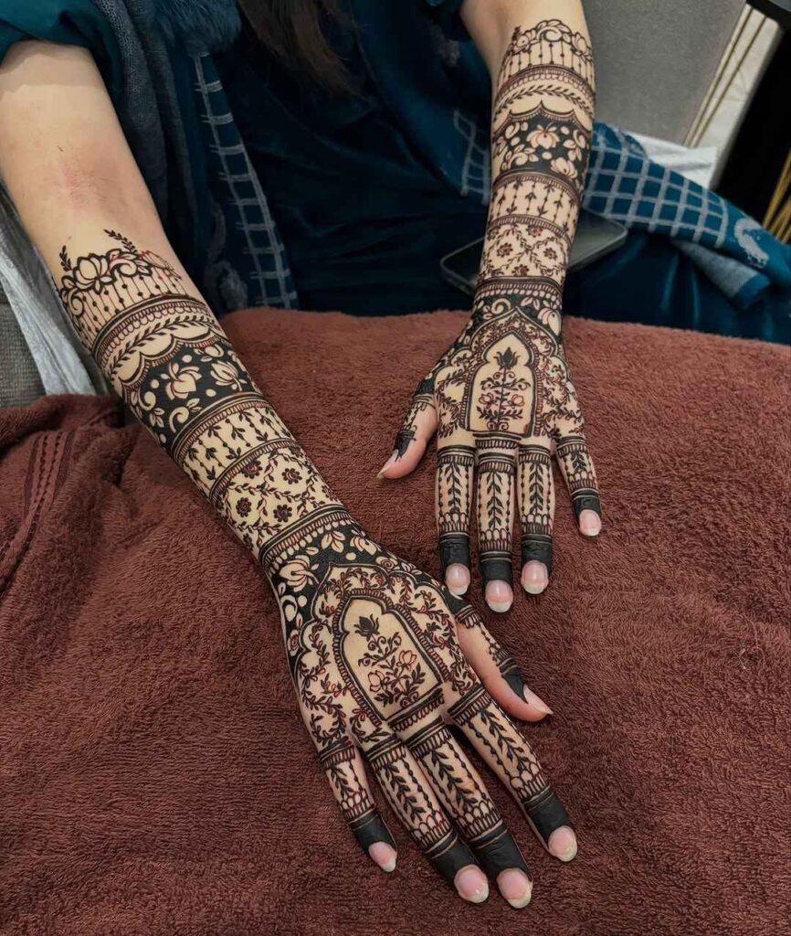 stylish basic easy mehndi designs