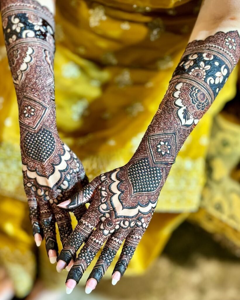 stylish henna design tattoo hand design mehndi