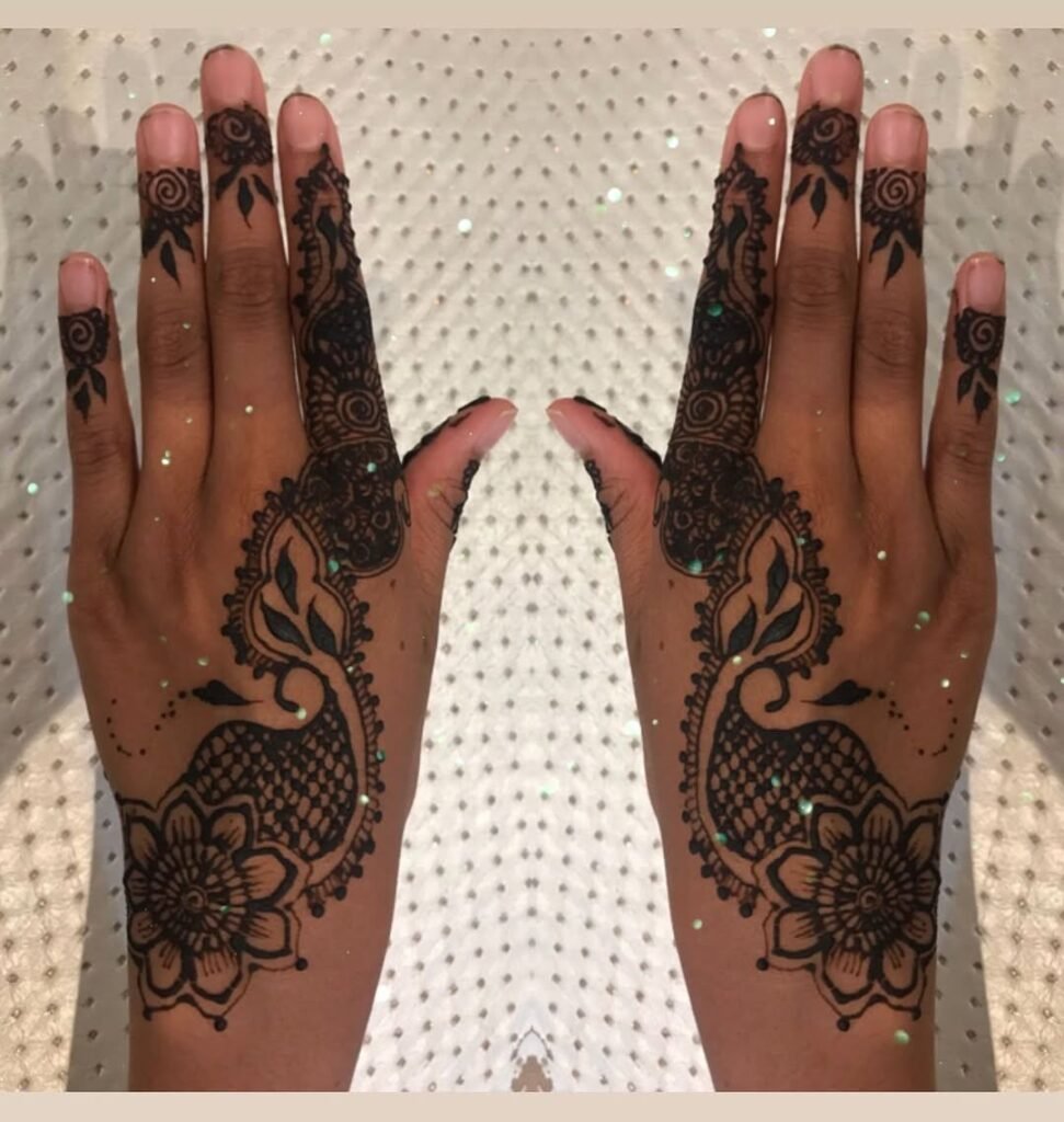 stylish indian childrens mehndi designs
