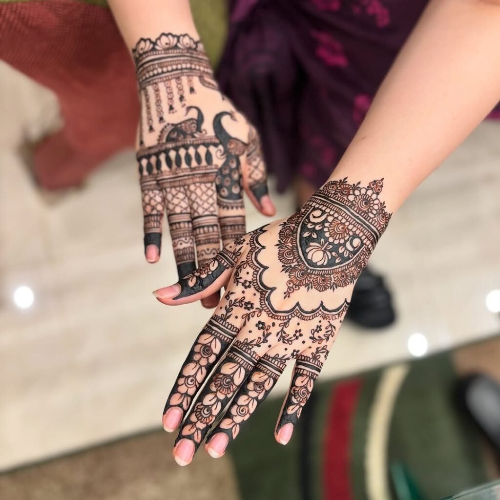 stylish indian easy mehndi designs