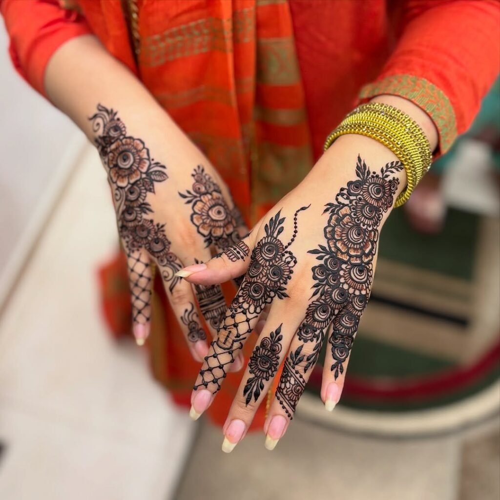 stylish pakistani easy designs mehndi