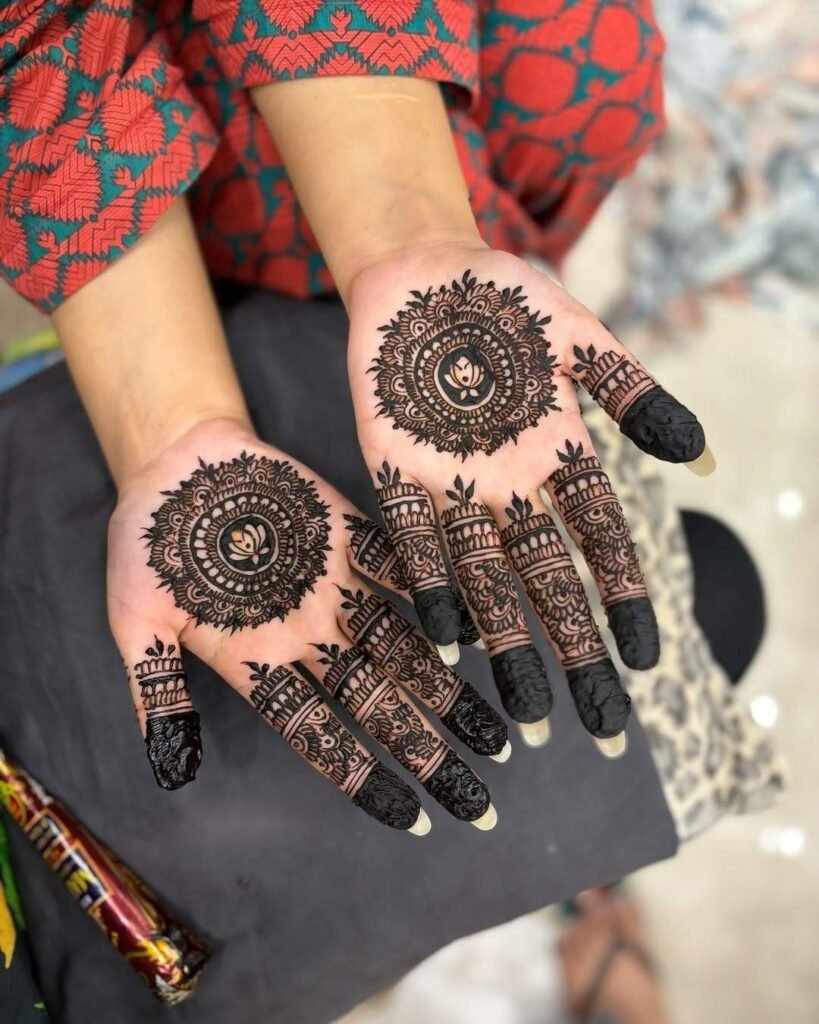 stylish pakistani mehndi designs arabic design