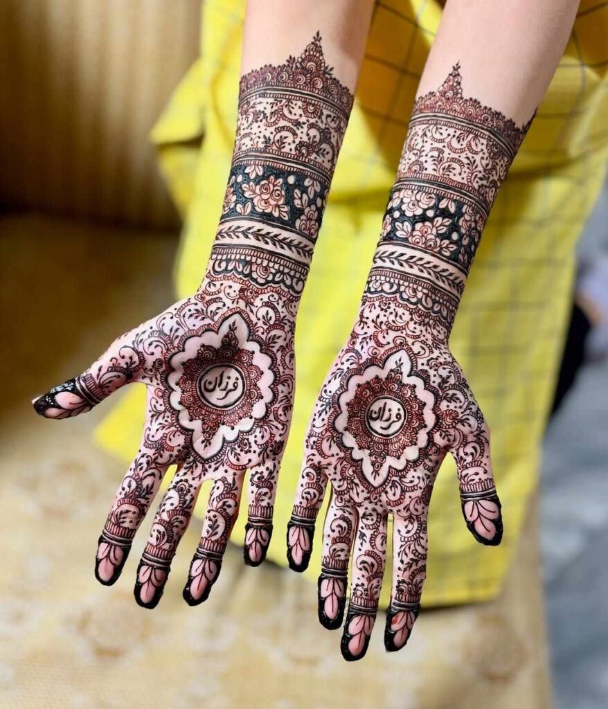 traditional easy floral henna designs