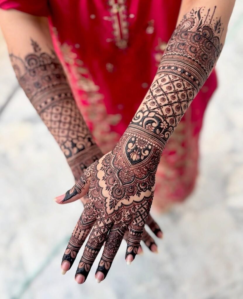 traditional henna mehndi design mehndi