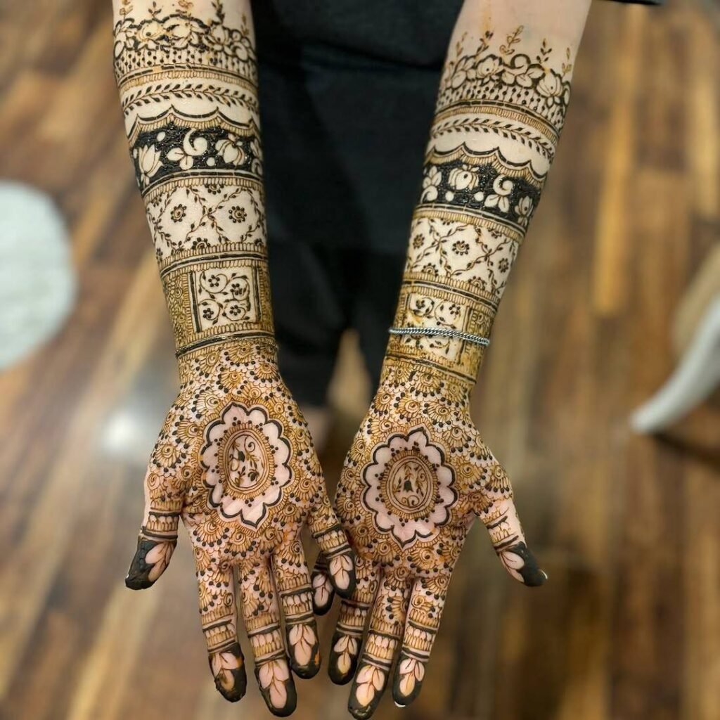 traditional injection mehndi designs arabic design