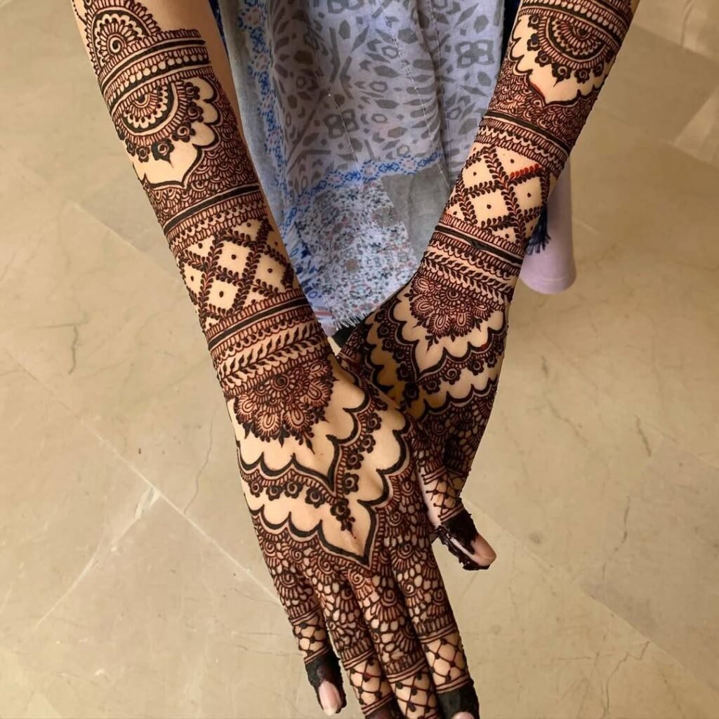 trending basic mehndi designs on hands