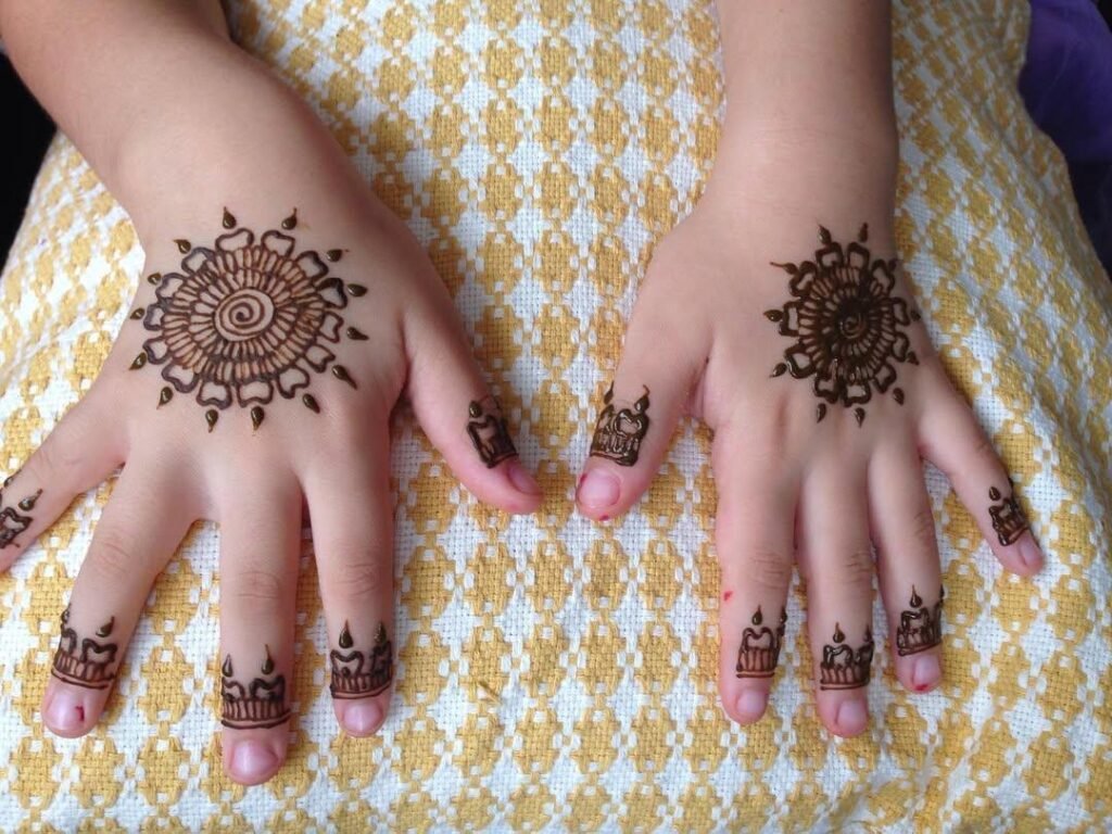 trending henna easy mehndi designs for childrens