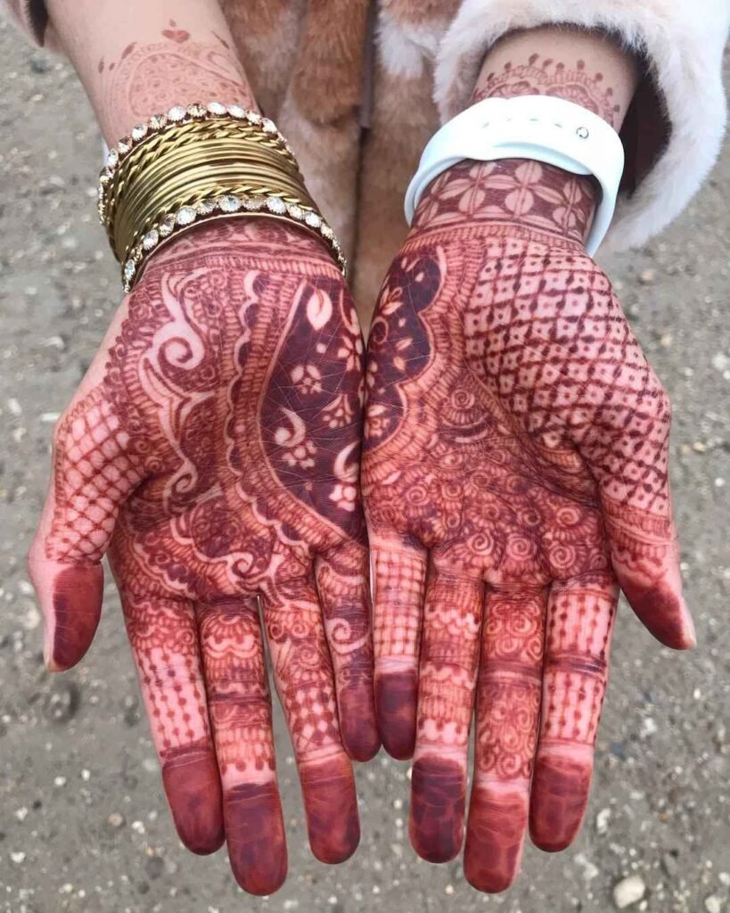 classic pakistani mehndi designs for childrens