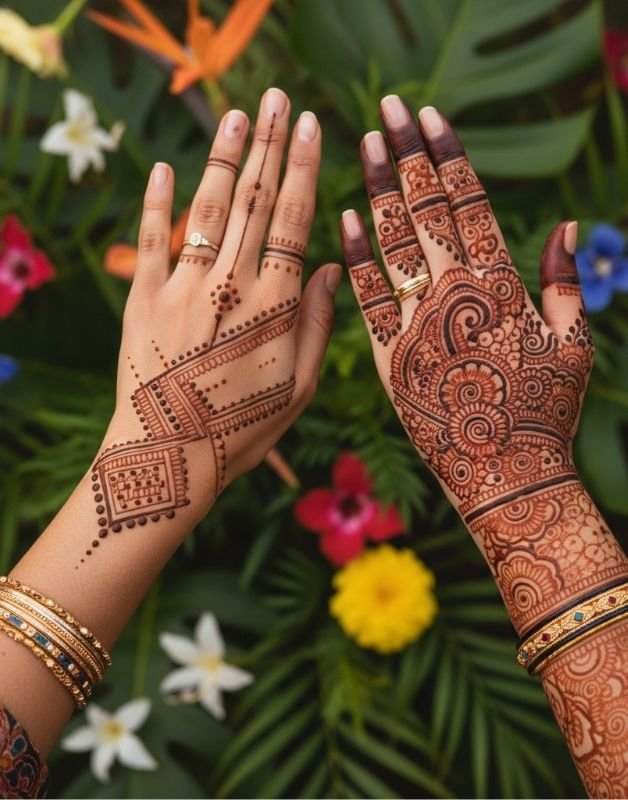 henna tattoo designs hand